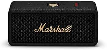 Marshall EMBERTON ポータブルスピーカー【美品】 Amazon.co.jp: Marshall ワイヤレスポータブル防水スピーカー Emberton